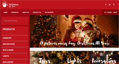 Desktop Screenshot of christmasallyear.com.au
